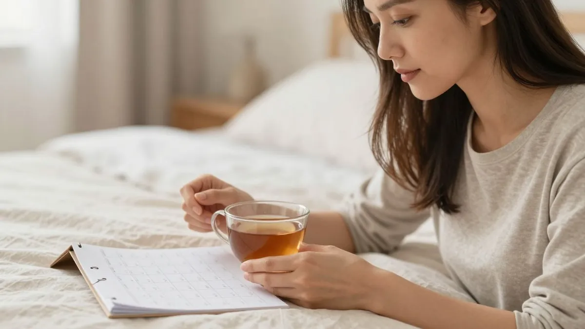 Calendário menstrual e bem-estar feminino